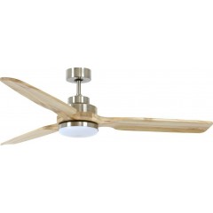 Lucci Air Shoalhaven Brushed Chrome/Ashwood Ανεμιστήρας Οροφής